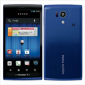 AQUOS PHONE si SH-01E Blueの画像