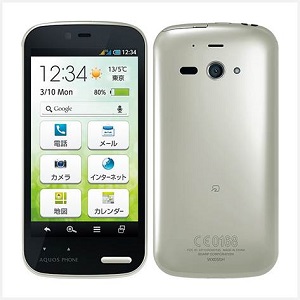 AQUOS PHONE ef WX05SH OCXVo[̉摜